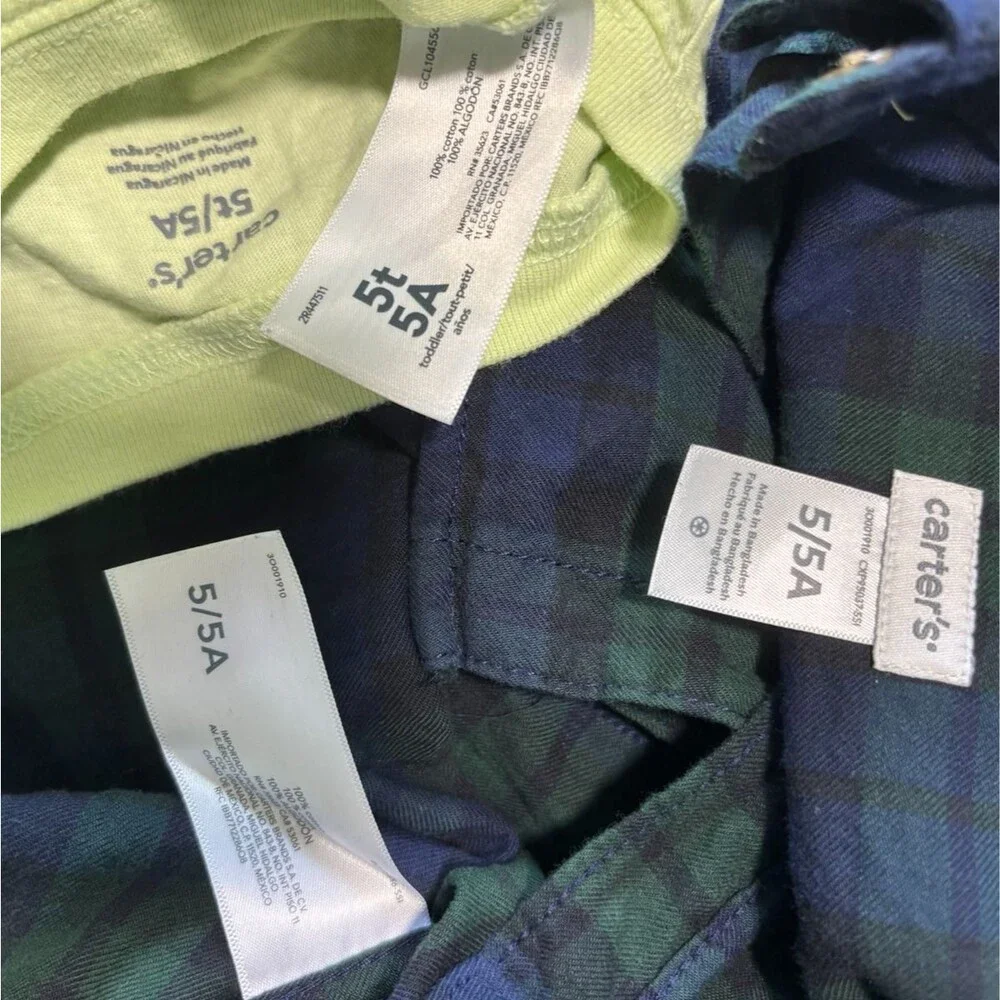 Boys long sleeve plaid shirt graphic tee bundle outfit casual playwear school